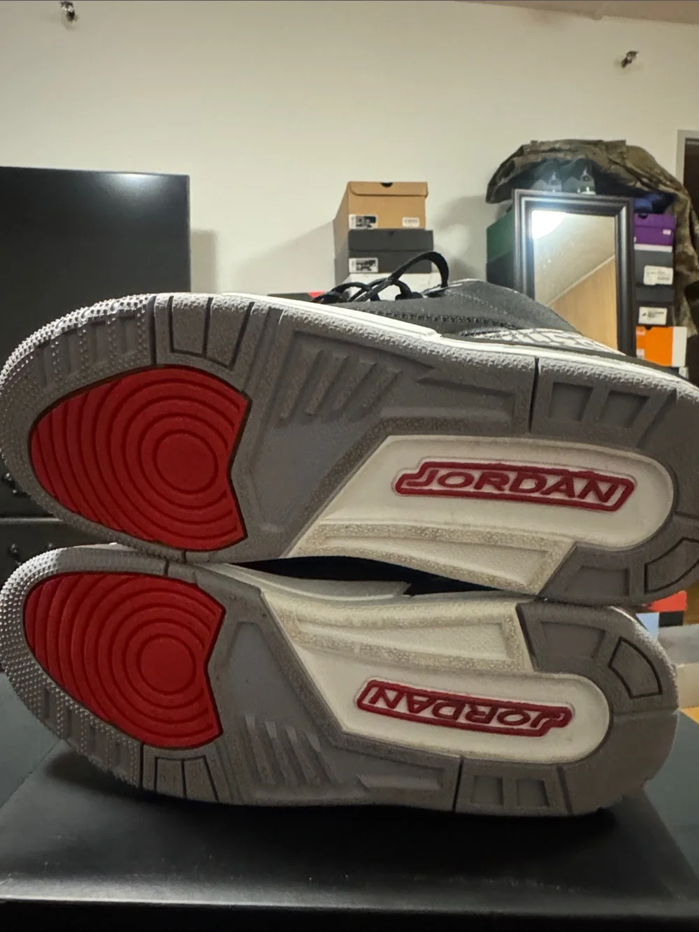 Air Jordan 3 Retro OG GS Black Cement